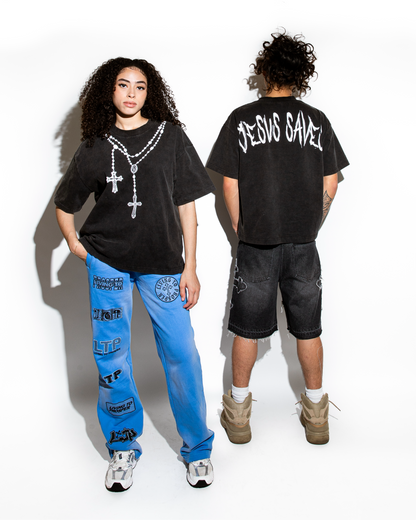 “JESUS SAVES” TEE