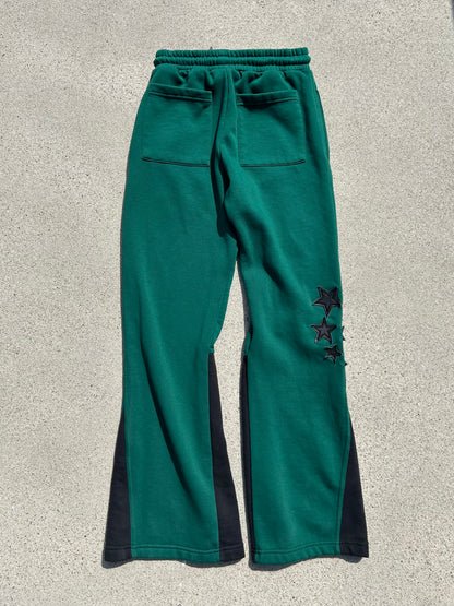 FOREST GREEN FLARED PANTS (LIMITED EDITION)